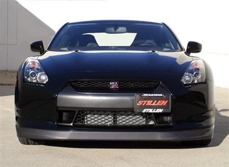 The License Plate Bracket matches the curves of the GTR fascia for perfect 