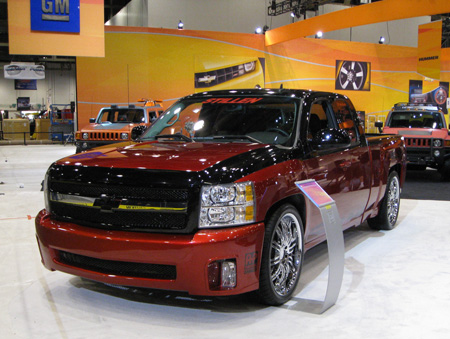 STILLEN Silverado at SEMA More information and photos after the jump