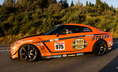 STILLEN GT-R Steve Millen and Mike Monticello mean business at the 2009 Targa Newfoundland Rally courtesy of Warwick Patterson / Formulaphoto.com
