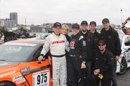 Team STILLEN Targa Rally Group Photo Including Steve Millen, Jodi Millen, Jen Horsey, Kyle Millen, Conrad Healy, Joe Nagy, and Mark Ungles