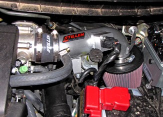 STILLEN Nissan Cube Intake Installed on the Cube's 1.8L MR18DE Engine