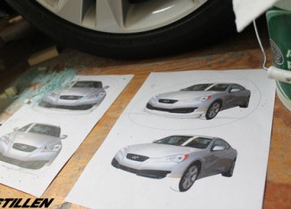 Hyundai Genesis Coupe Front Lip Spoiler Designs