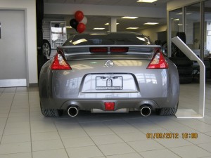 370Z with STILLEN Cat-Back Exhaust Avaliable at Newmarket Infiniti Nissan
