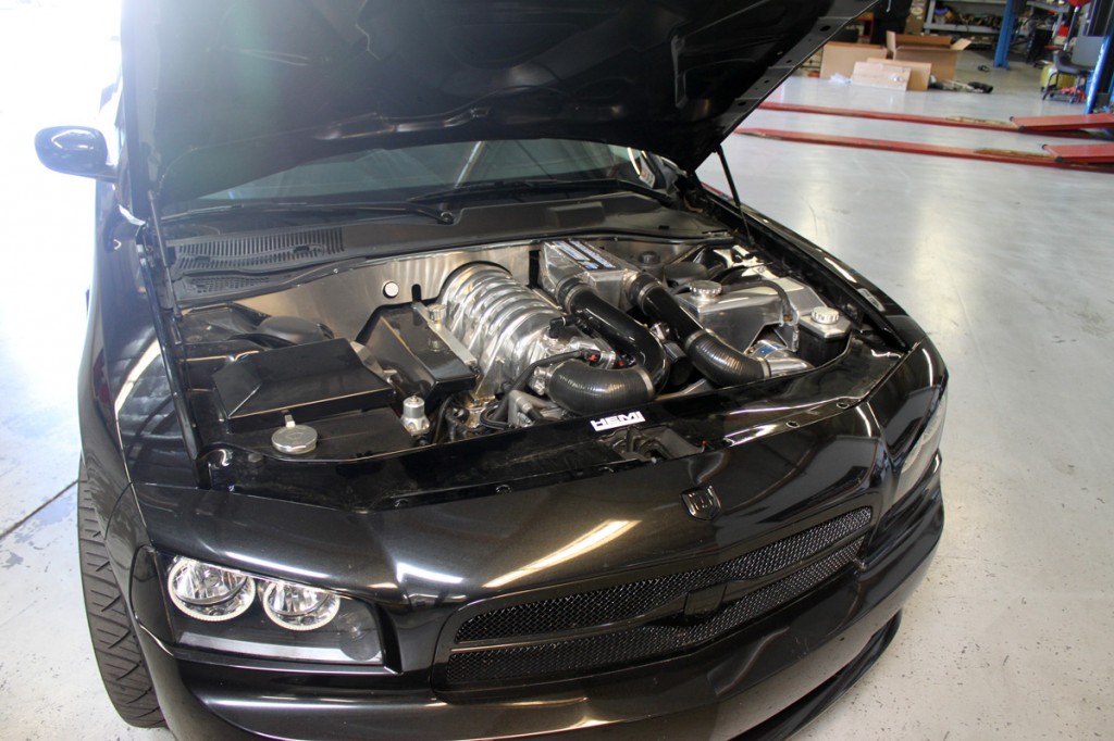 Dodge Charger Supercharger Magnacharger Installed by the STILLEN Performance Shop
