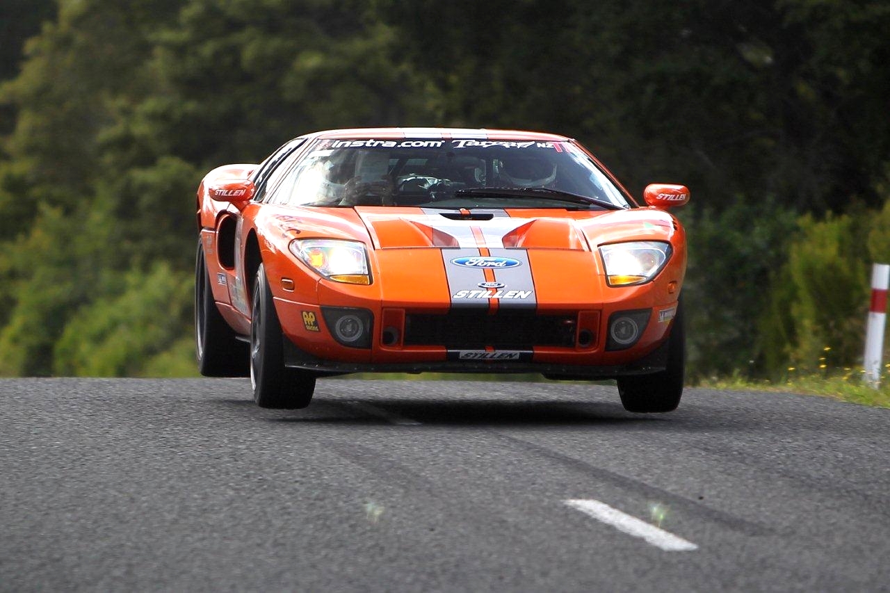 Steve Millen and Ford GT 40 Air Time