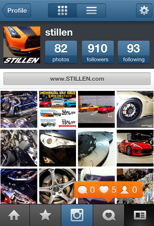 Follow STILLEN on Instagram!