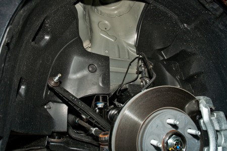 2013 Chevy Sonic Hatchback Stock Front Shock and Spring Removed
