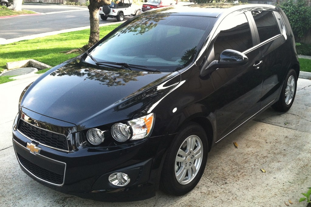 2013 Chevy Sonic Hatchback Stock Height