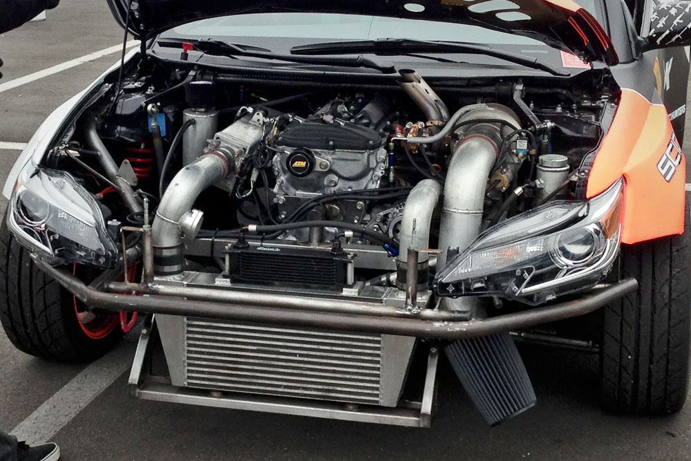 Scion tC Engine Bay