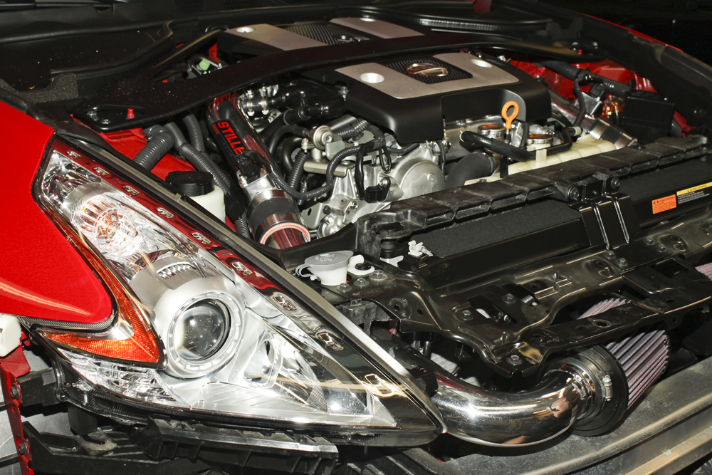 Nissan 370z stillen intake #2