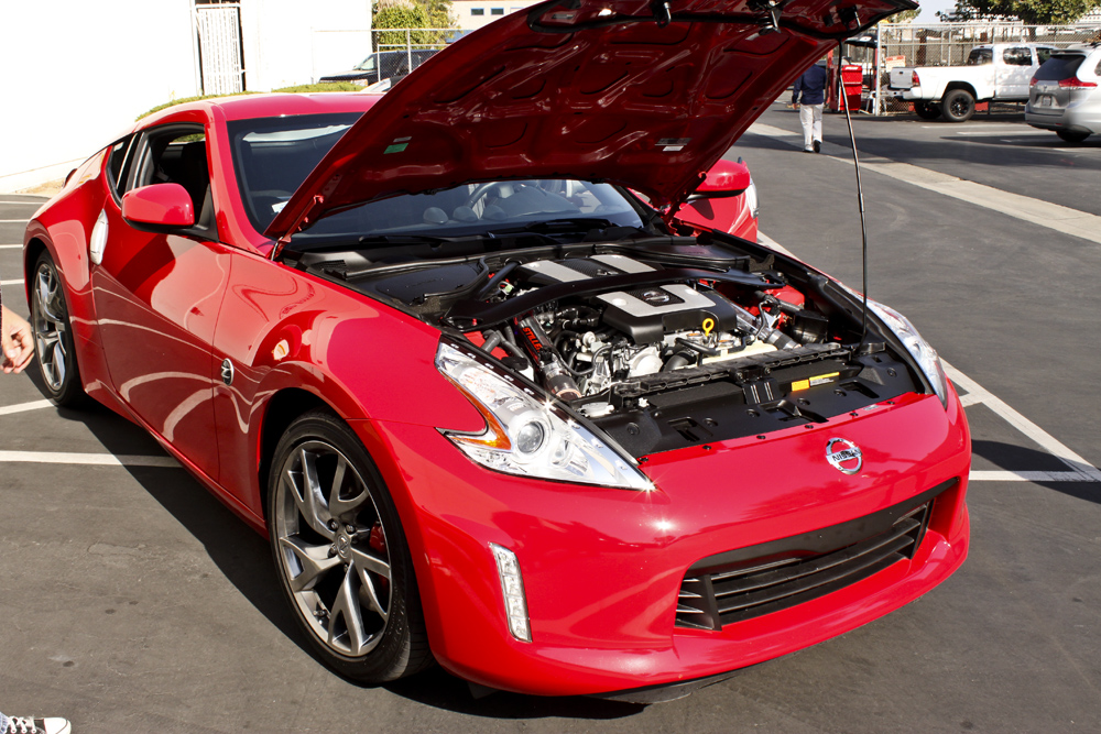 2013 Nissan 370z Stillen Engine Bay