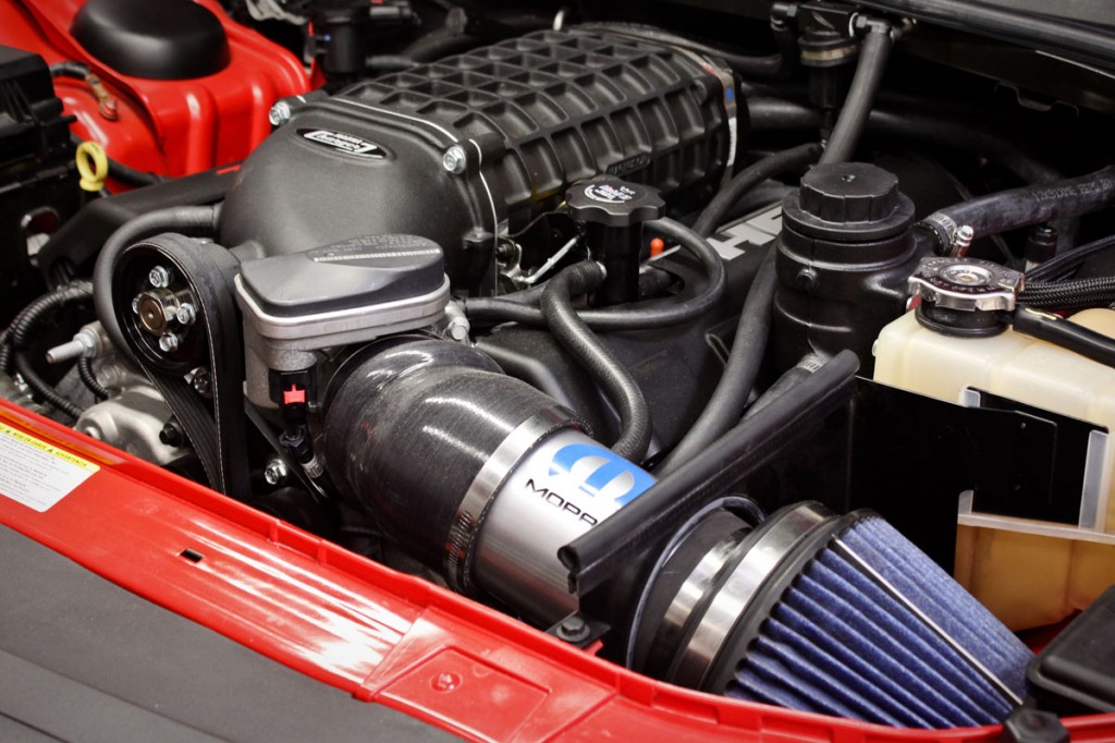 Dodge Challenger SRT8 Magnuson Supercharger Installed