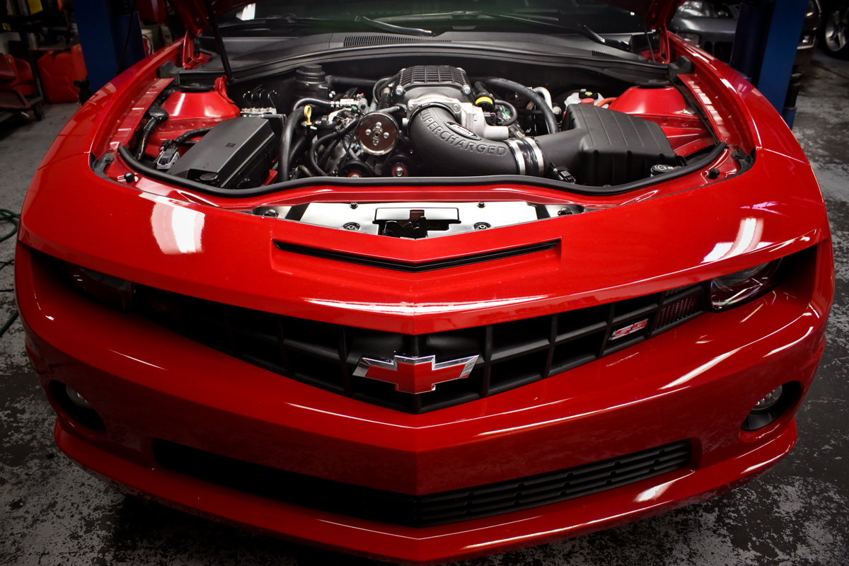 Camaro SS Magnusson Supercharger Installed