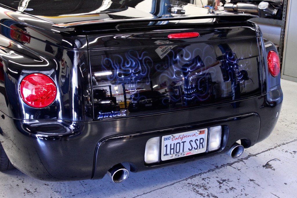 chevy ssr rear custom paint