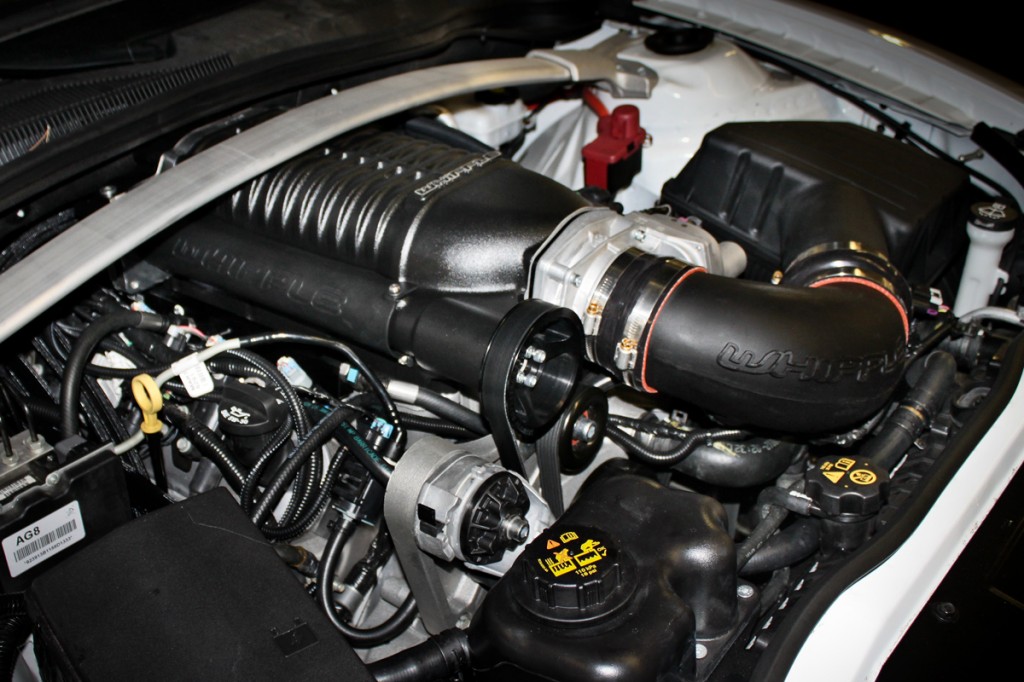 Camaro SS Convertible Whipple Supercharger installed