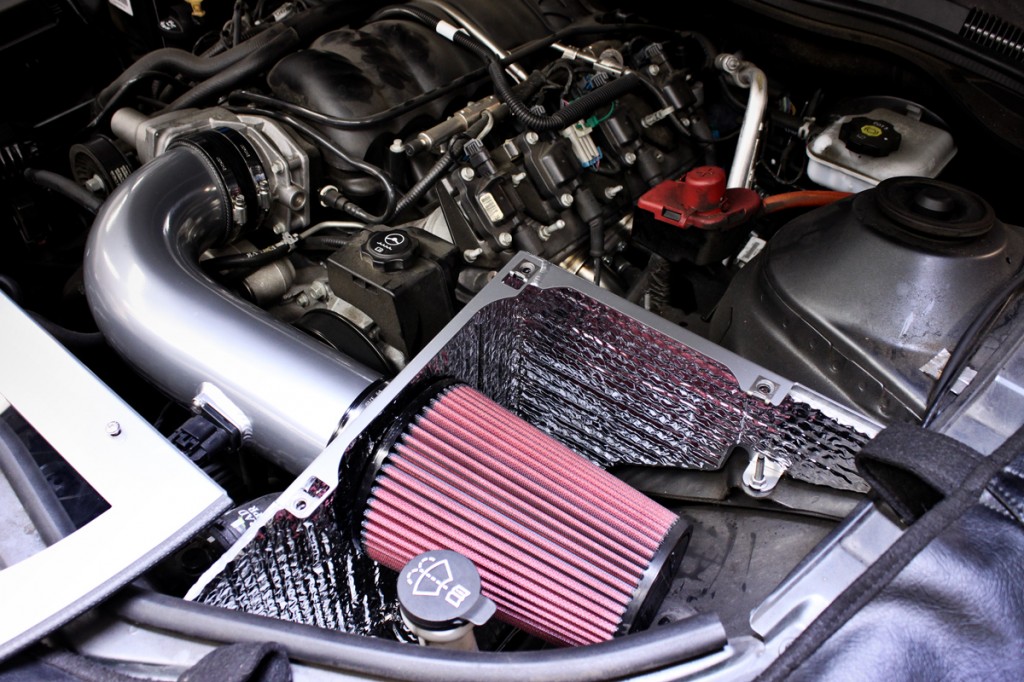 Cold Air Inductions Camaro Intake Installed