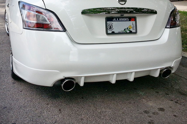Maxima Rear Diffuser - Painted White