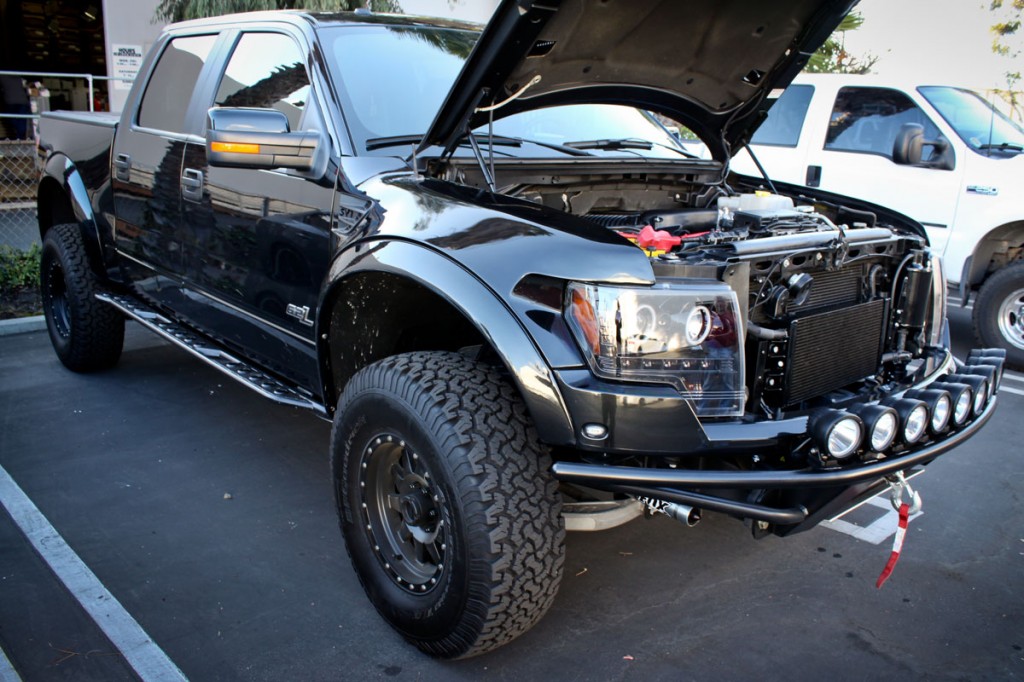 Ford Raptor Supercharger with Whipple Supercharger installed