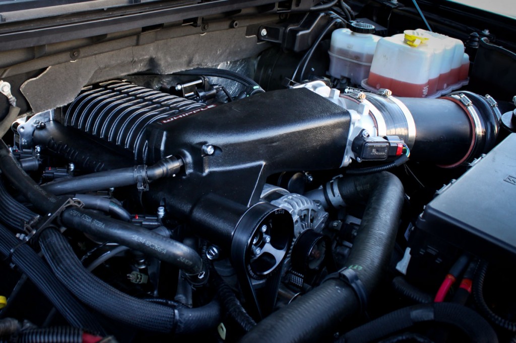 Ford Raptor Supercharger engine view