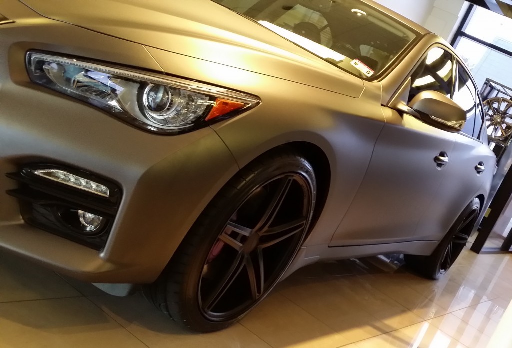 Crest Infiniti Q50 side shot