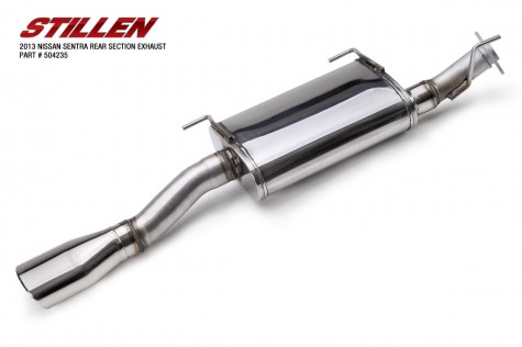 Nissan sentra axle back exhaust