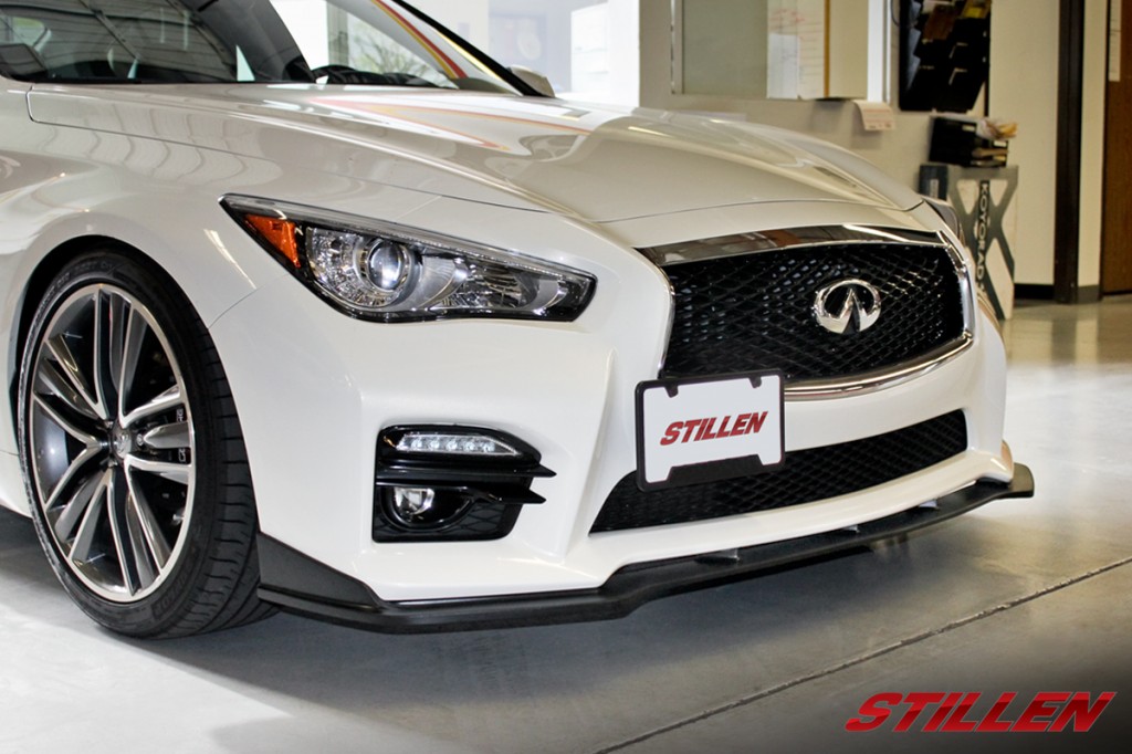 Stillen 2014 Infiniti Q50 front lip spoiler