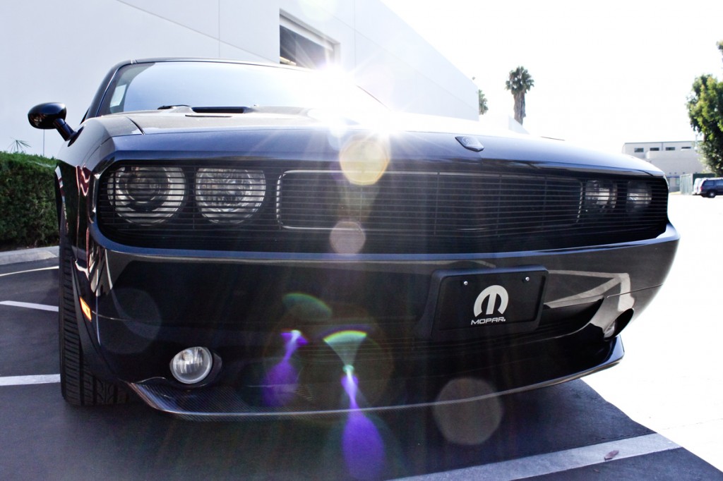 magnuson supercharged challenger front view