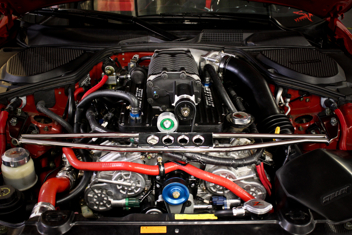 50-State Legal Nissan 350Z Supercharger by STILLEN