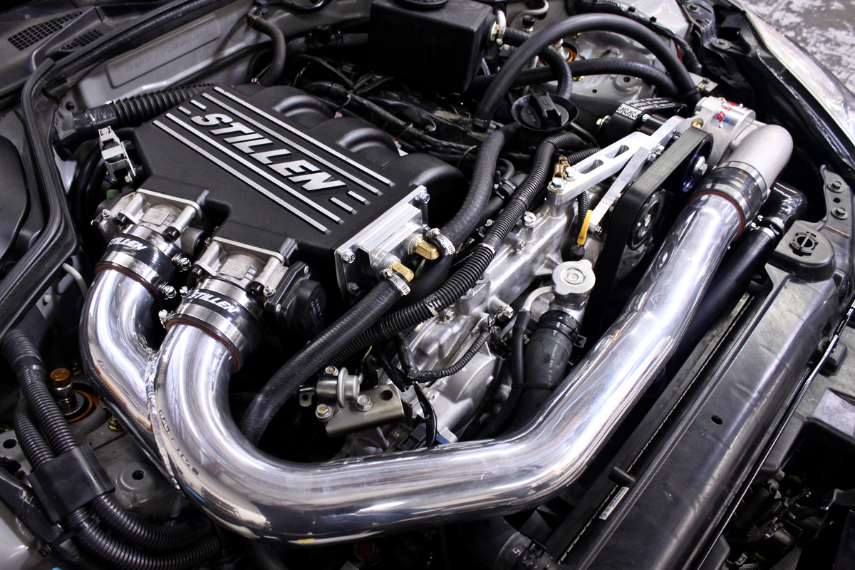 STILLEN CARB Approved Supercharger for Nissan 350Z