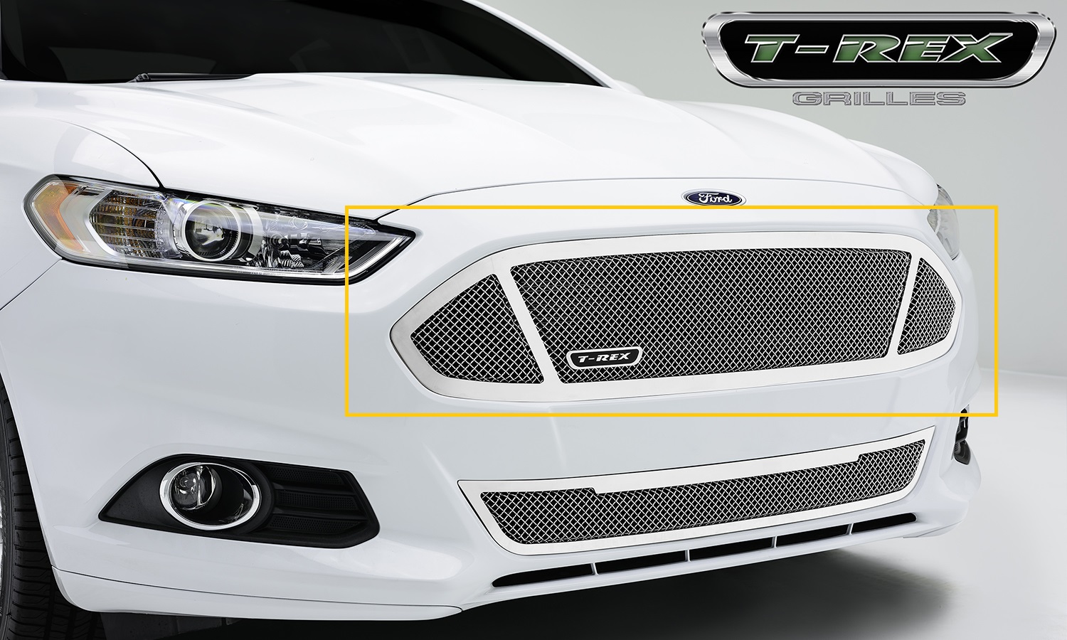 T-Rex 54531 – 2013-2014 Ford Fusion Upper Class Mesh Grille – Replacement