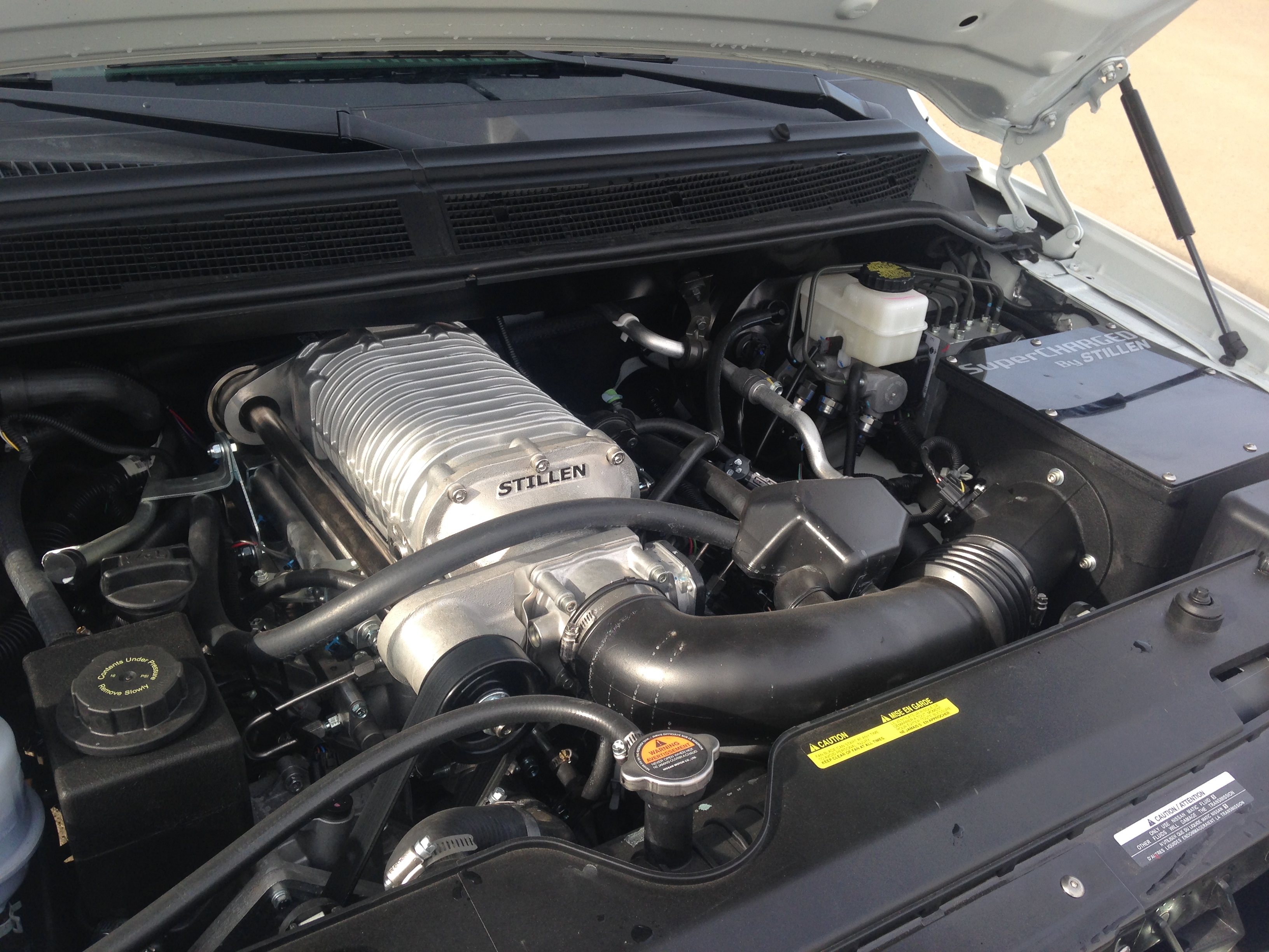 Lloydminster Nissan Titan with STILLEN supercharger