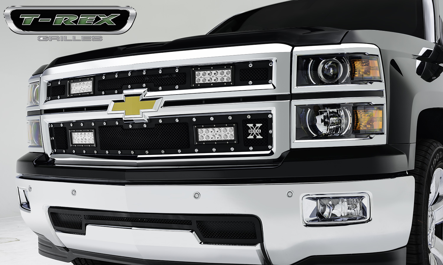 T-Rex 2014 Chevy Silverado 1500 Torch Series LED Light Grille
