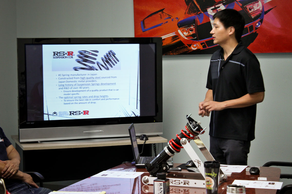 RS-R Coilover Shocks Training
