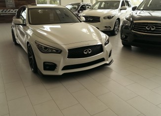 Fort Myers Infiniti Q50 with STILLEN Front Lip & Cold Air Intakes