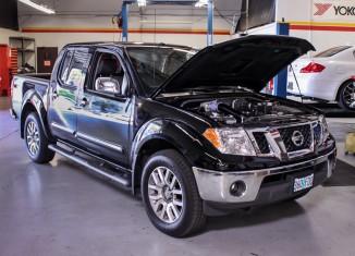 Nissan Frontier in the Performance Shop