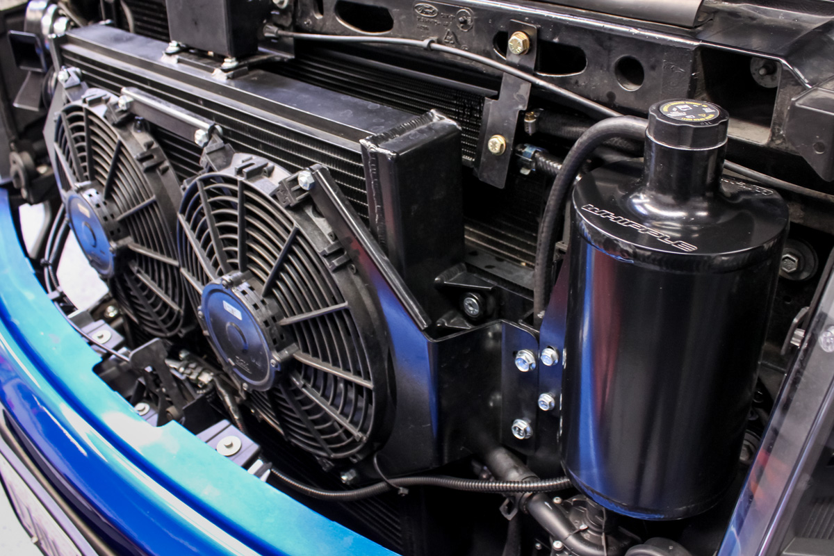 Whipple Heat Exchanger Installed on Ford SVT Raptor