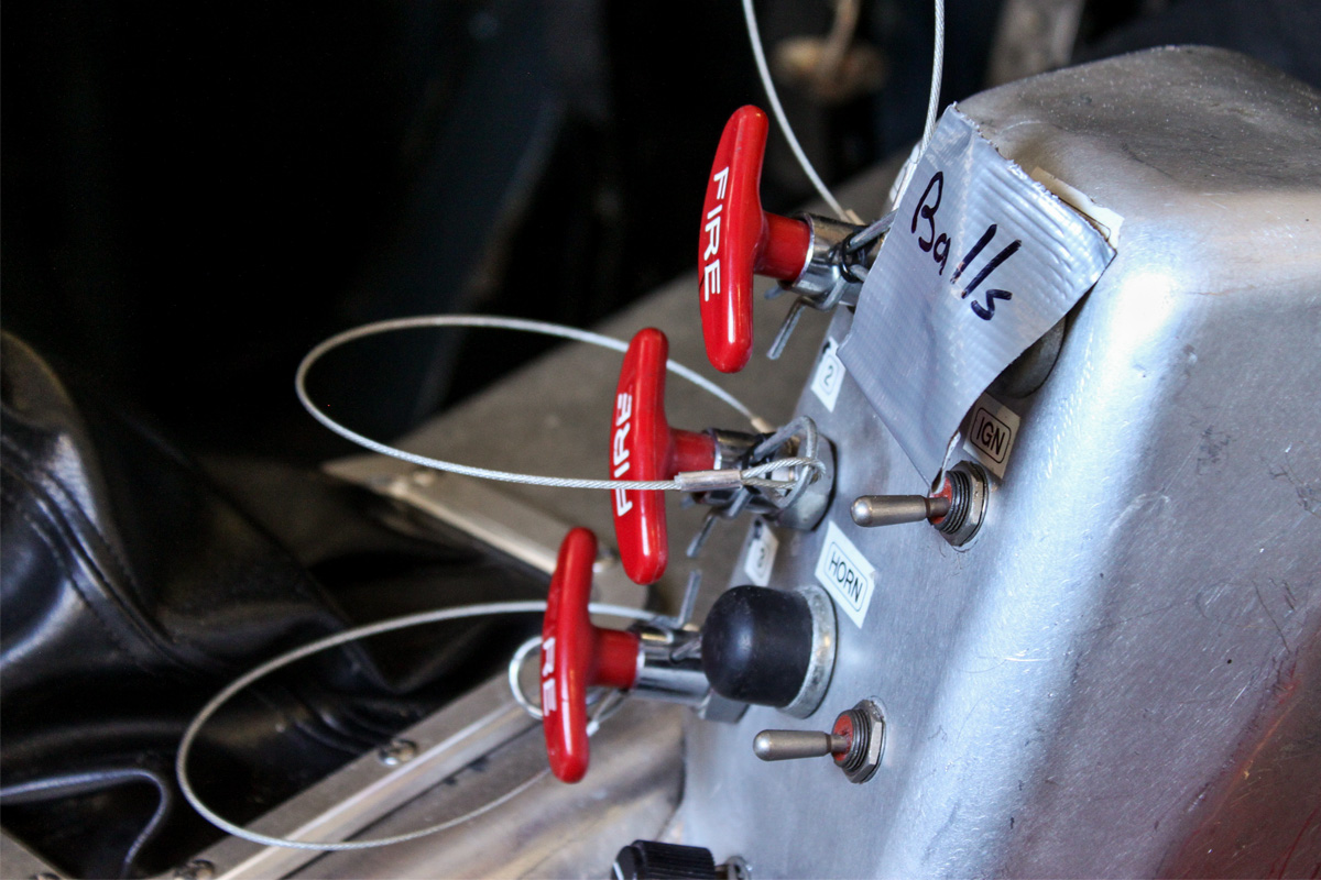 Bonneville SpeedWeek Contender - Ferrari 550 Maranello's Controls