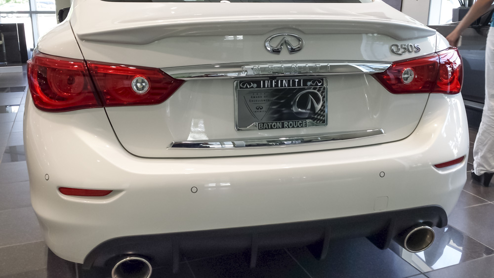 STILLEN Cat-Back Exhaust and Diffuser on Infiniti of Baton Rouge Q50S