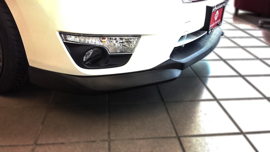 Carbon Fiber Wrapped STILLEN Lip Spoiler for Nissan Altima