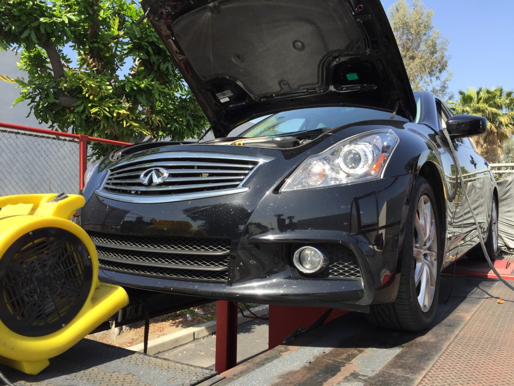 G37 Sedan on STILLEN Dyno After Exhaust and Intake Installation and Tune