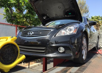 G37 Sedan on STILLEN Dyno After Exhaust and Intake Installation and Tune
