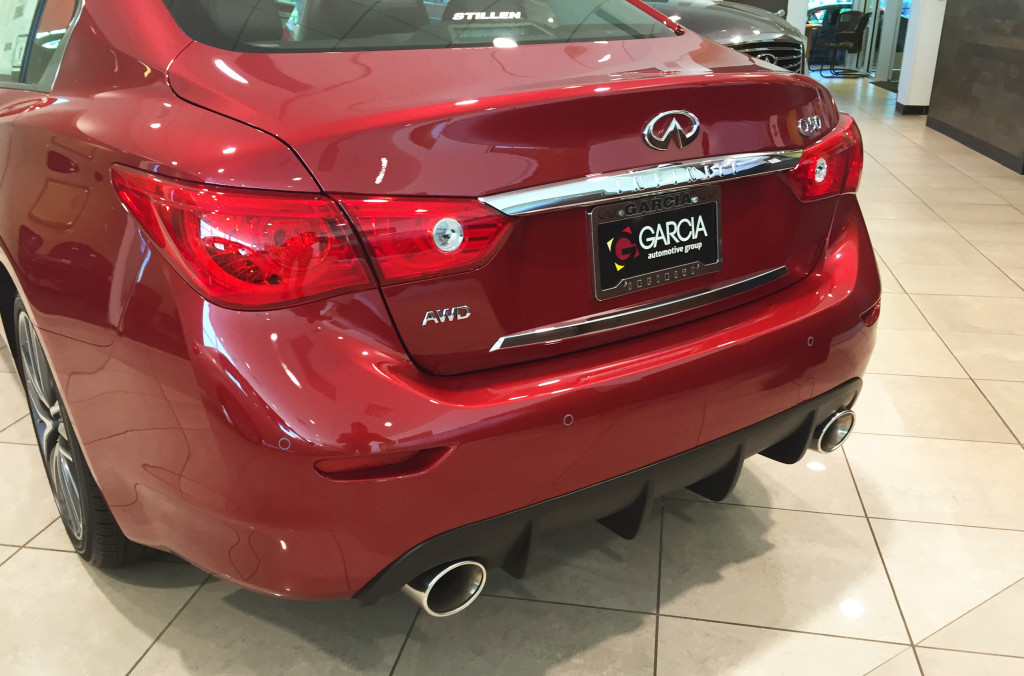 Garcia Infiniti's Showroom Q50 with STILLEN Parts