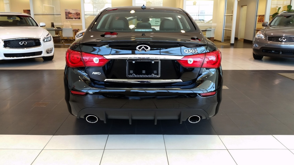 2015 Q50S with STILLEN Diffuser Available at Lia Infiniti
