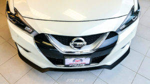 White Plains Nissan 2016 Nissan Maxima with STILLEN front splitter