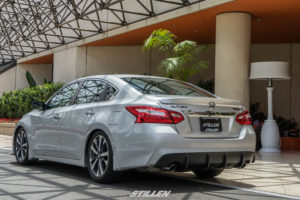 Best Body Kit: 2016 Nissan Altima 2016 Nissan Altima with STILLEN rear diffuser