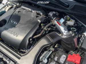 Modified 2016 Nissan Maxima STILLEN cold air intake