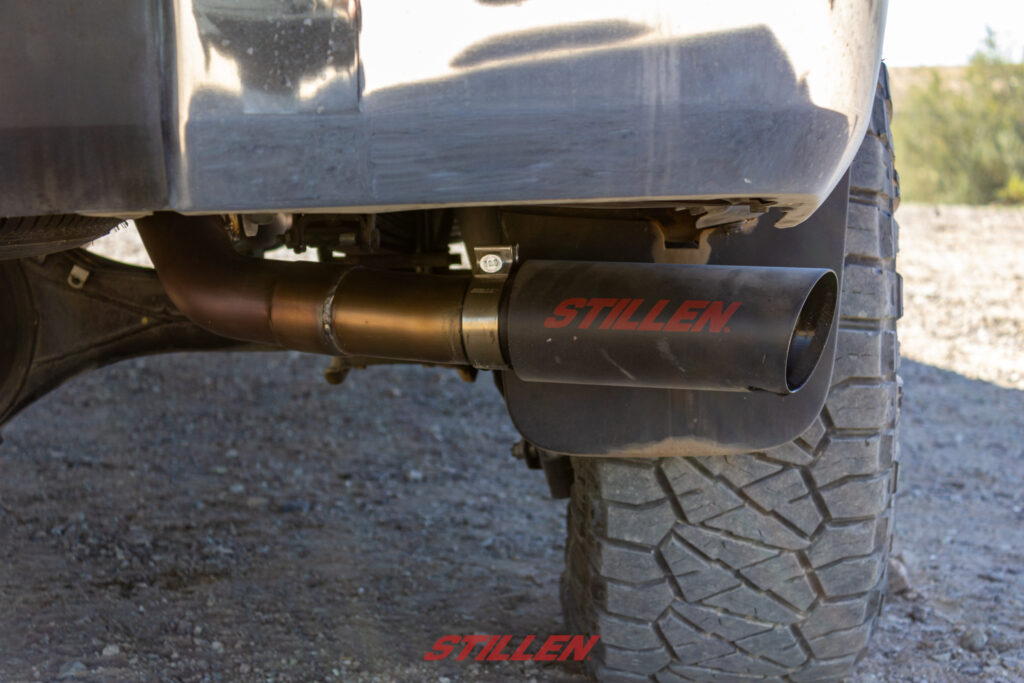 STILLEN Cat-Back Exhaust for the Toyota Tundra at Tundras to Sedona Parker Edition Event 2024