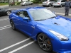 Blue Nissan GT-R at STILLEN