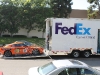 Loading STILLEN GT-R on FedEx Truck
