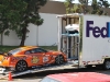 Loading STILLEN GT-R on FedEx Truck